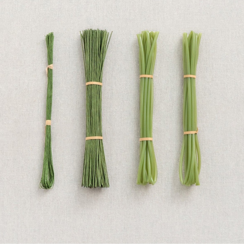 2 Boxes of Lings Moment Green Floral Wire and Tubing Set